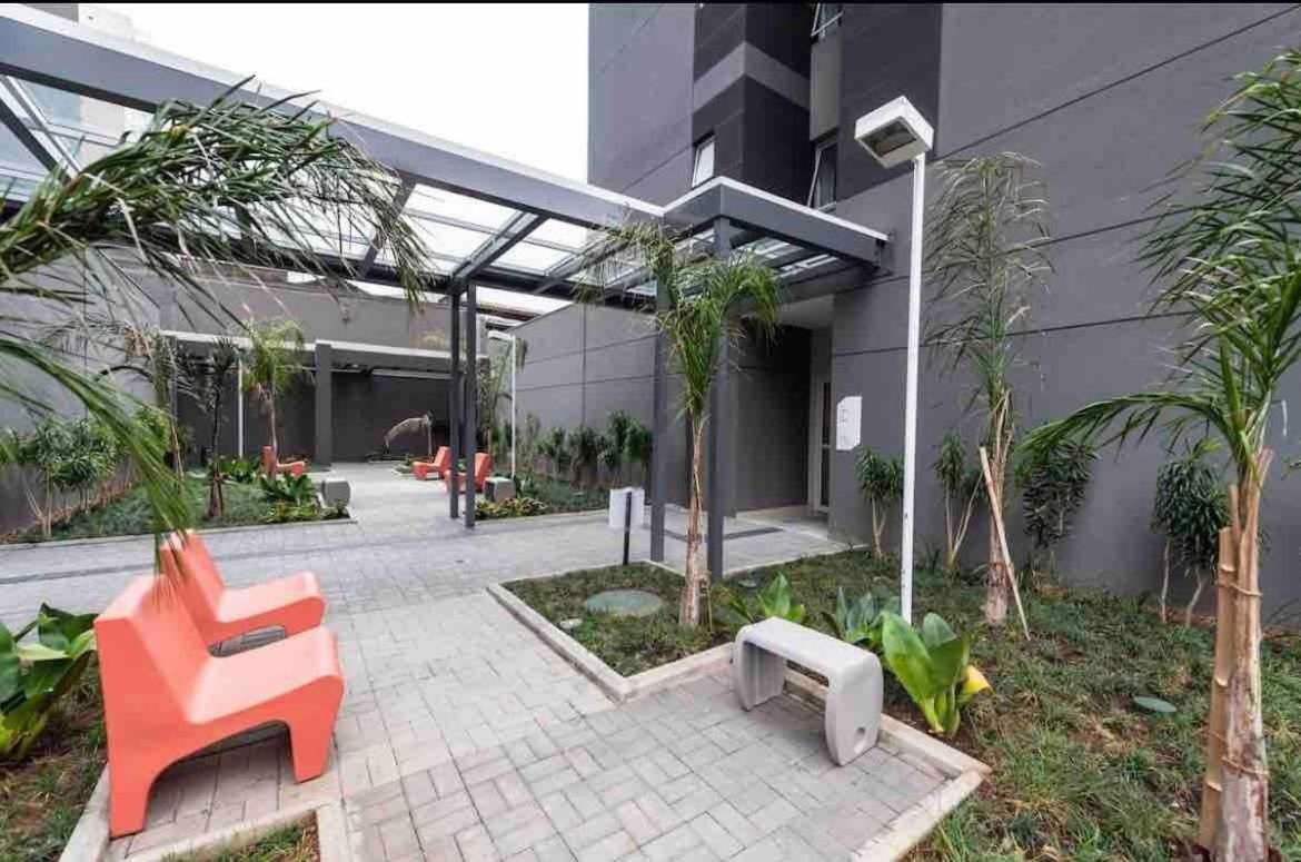 Mv63 - Studio Lindo Com Piscina Prox Ao Metro Bras Sao Paulo Bagian luar foto