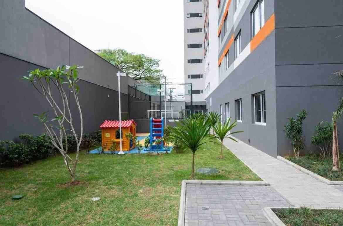Mv63 - Studio Lindo Com Piscina Prox Ao Metro Bras Sao Paulo Bagian luar foto